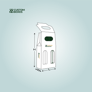 Custom Gable Bag Auto Bottom with Hanger Boxes