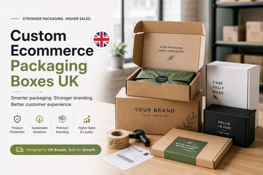 Custom Ecommerce Packaging Boxes UK