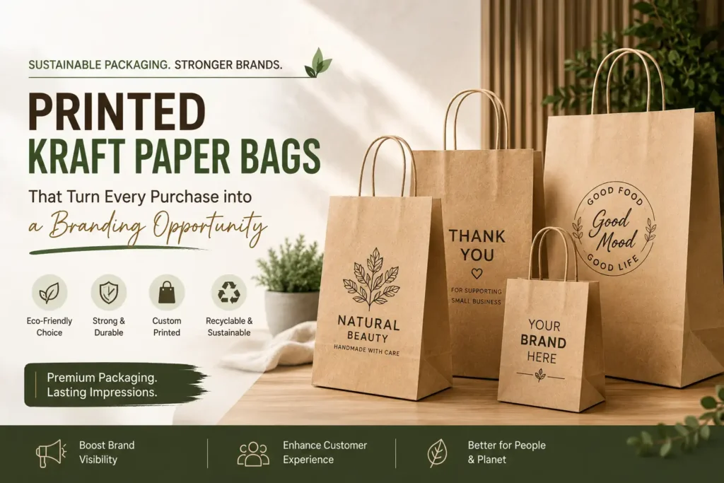 Printed Kraft Paper Bags