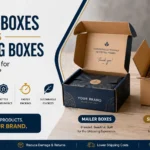 Mailer boxes vs shipping boxes for ecommerce products, branding, protection and UK delivery