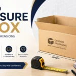 How to measure a box with accurate length, width, and height dimensions for custom packaging