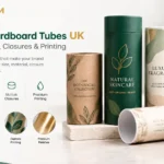 Branded cardboard tubes UK with custom printing, sizes and closure options